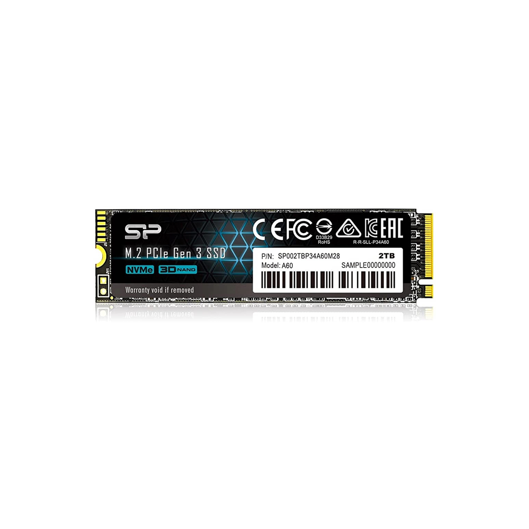 SSD M.2 (2280) NVME 2Tb PCIe Gen3 x4 SP A60